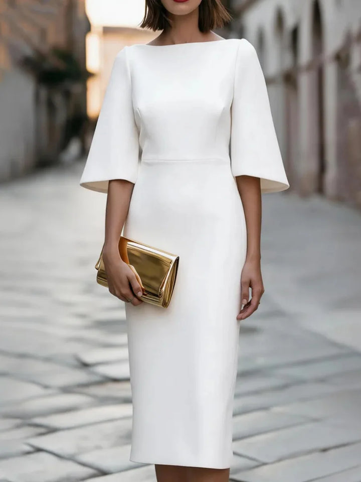 Vivienne Bell Sleeve Midi Dress