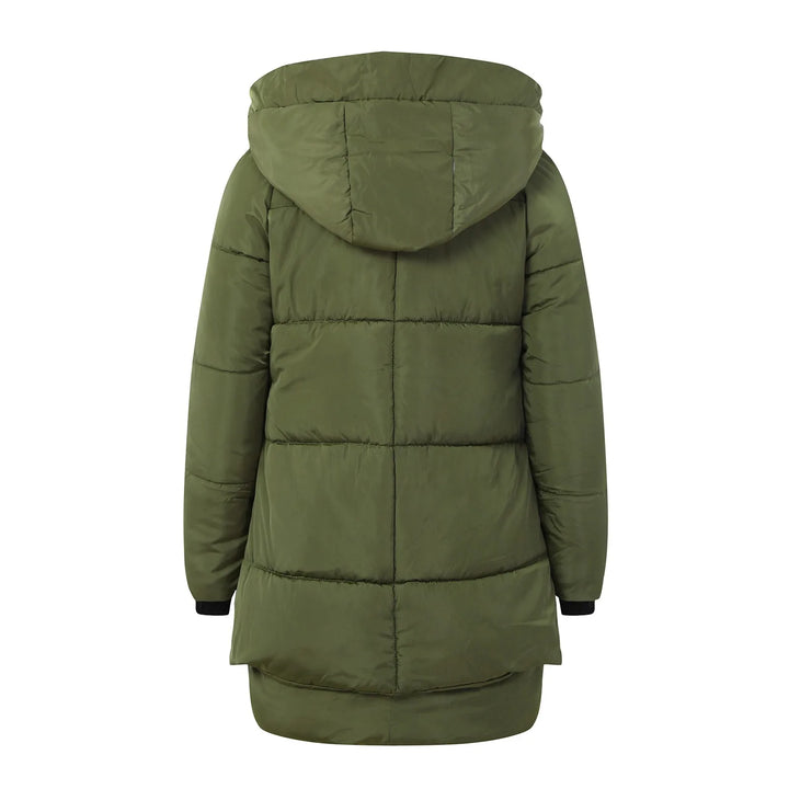 Adeline Quilted Hooded Coat
