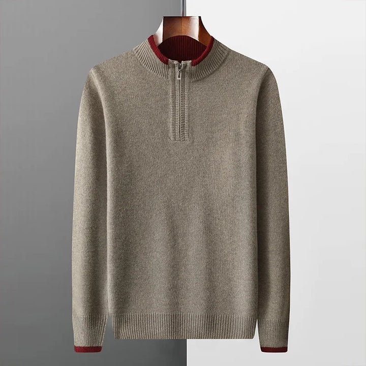 Kingston Cashmere Quarter Zip