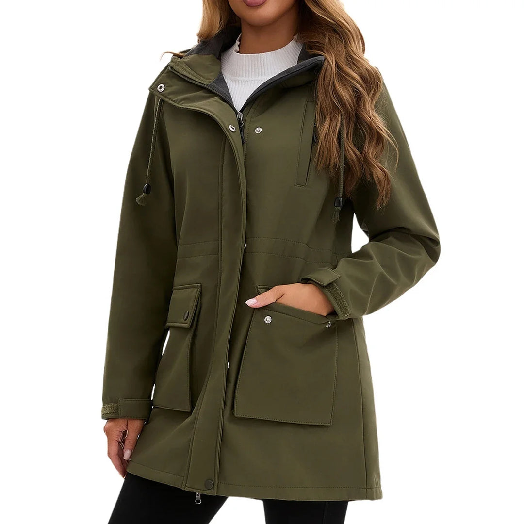 Calliope Brushed Fleece Parka