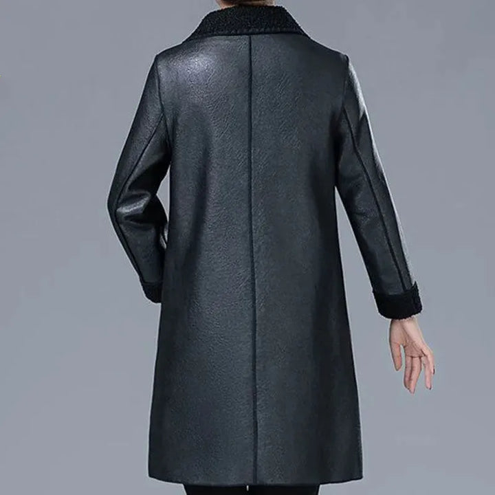Genevieve Shearling Collar Jacket