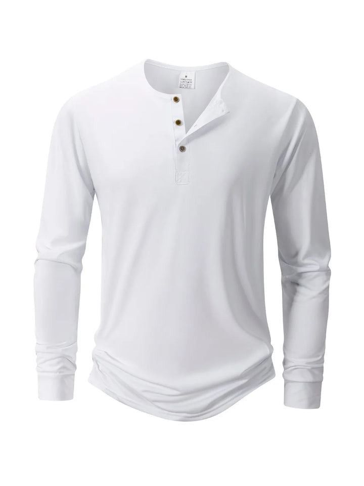 Lusso Henley Long Sleeve Shirt