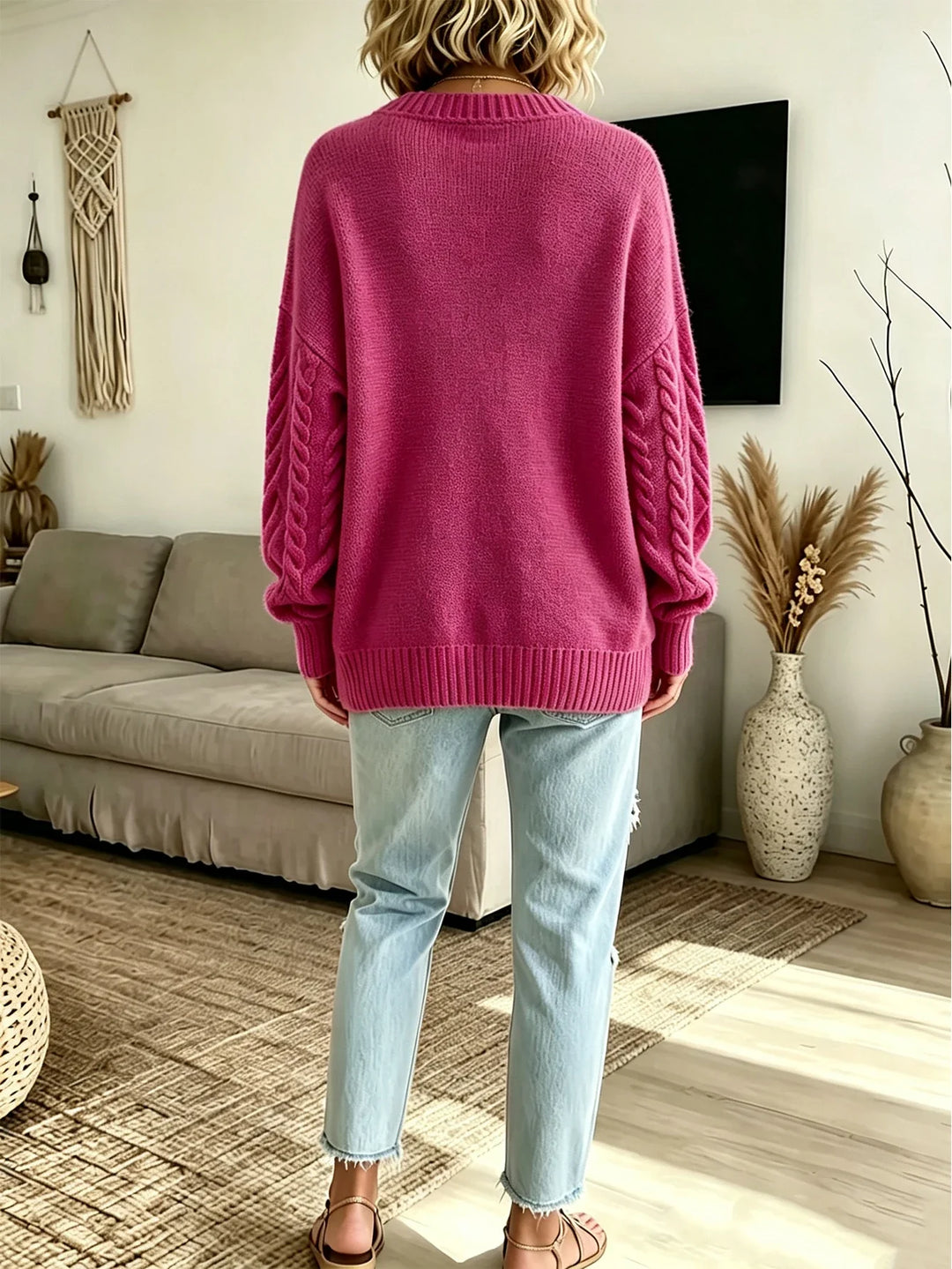 Isobel Cable Knit Cardigan