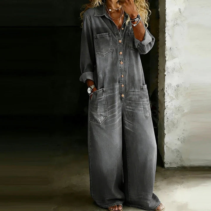Larkin Button Front Jumpsuit