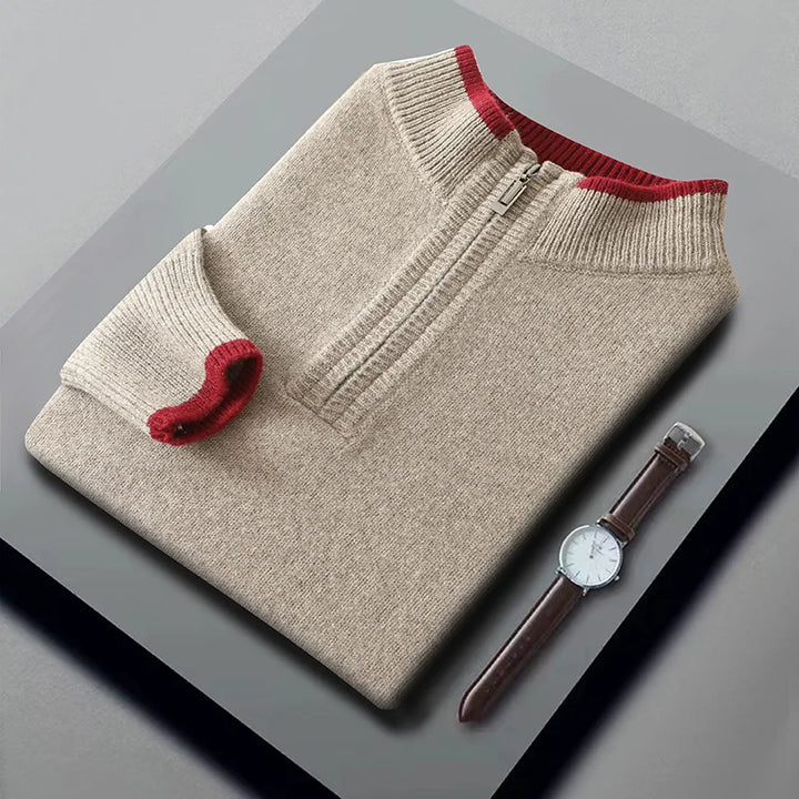 Kingston Cashmere Quarter Zip