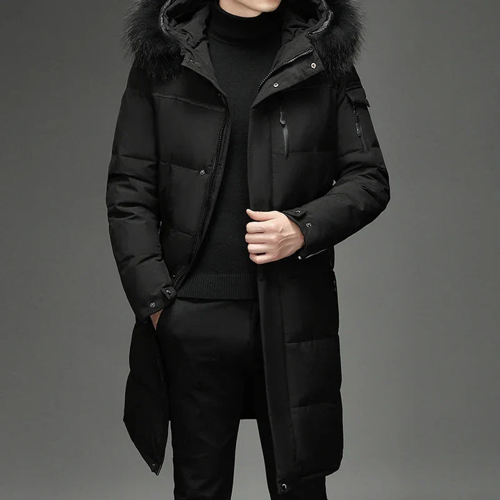 Griffin Hooded Down Coat