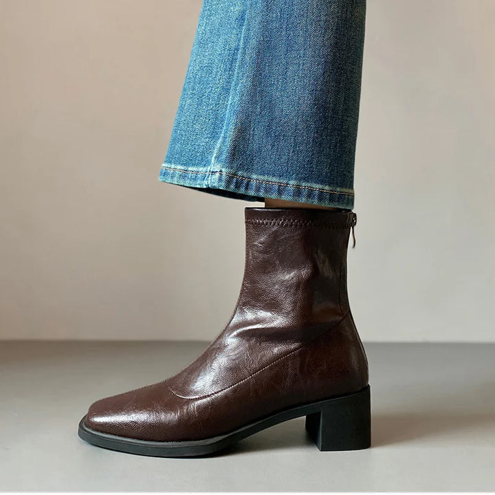 Madaline Retro Ankle Boots