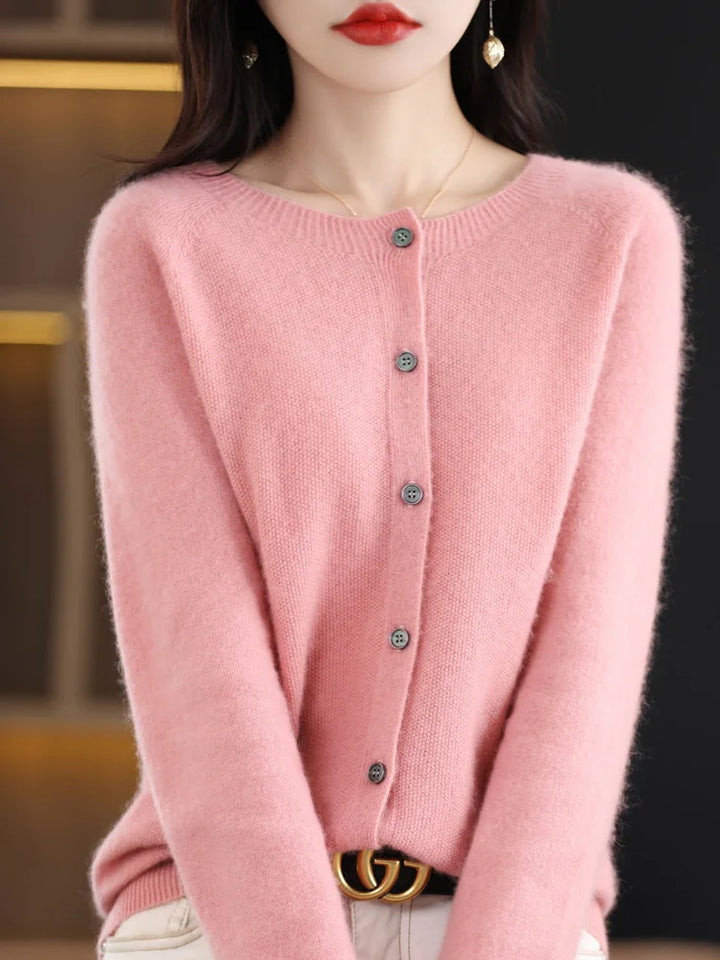 Sabrielle Button Front Cardigan