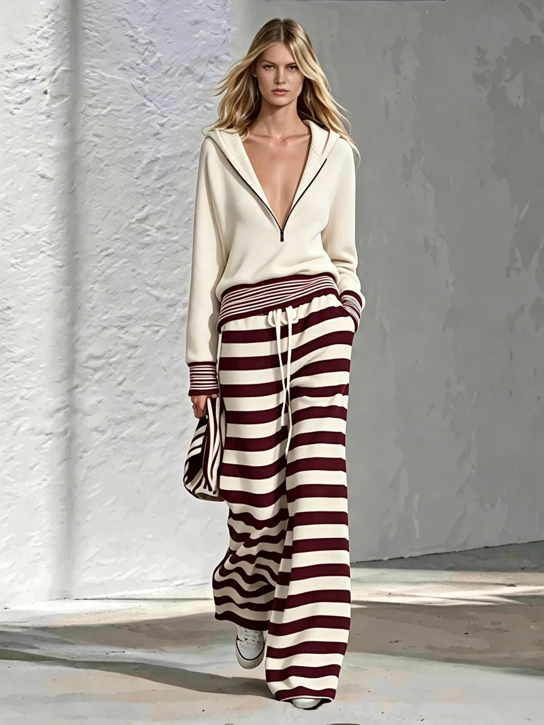 Alba Half Zip Two Piece Set
