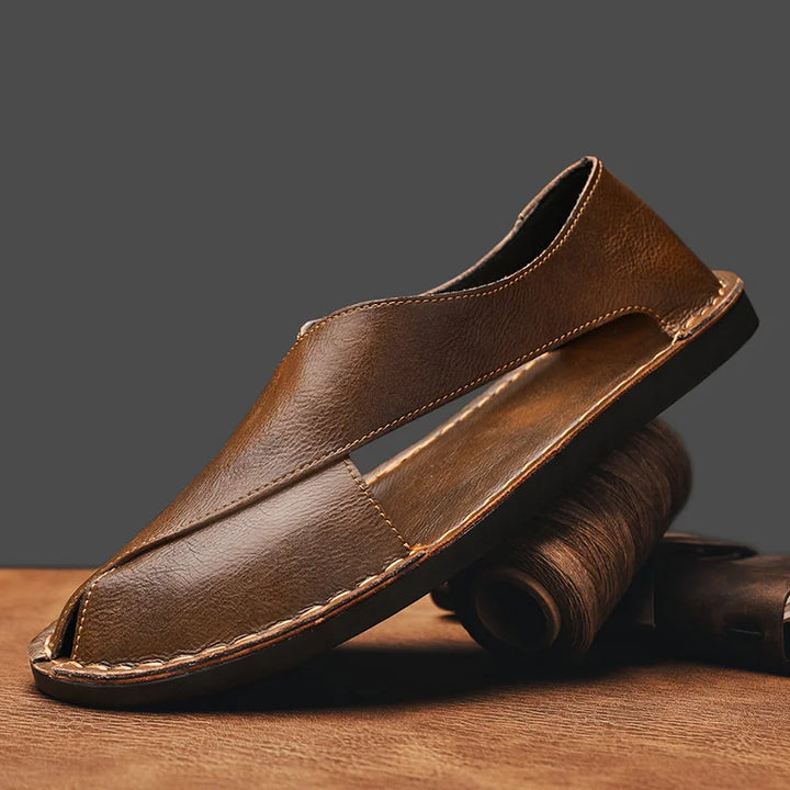 Mackage Crossover Leather Sandal