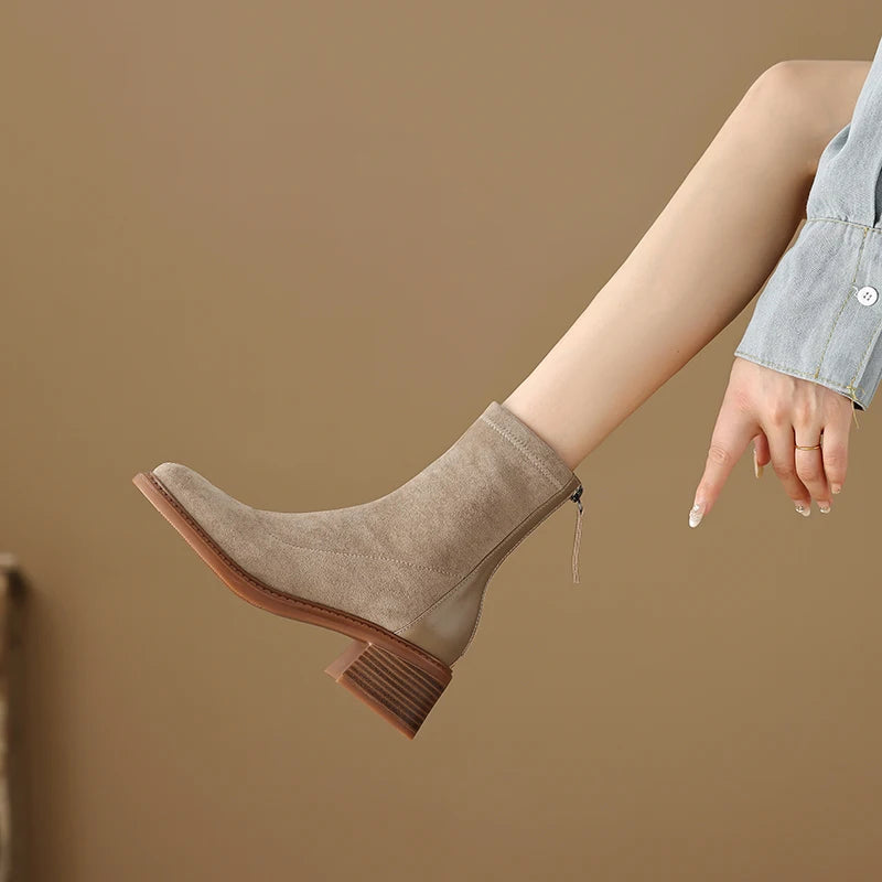 Clark Suede Ankle Boots