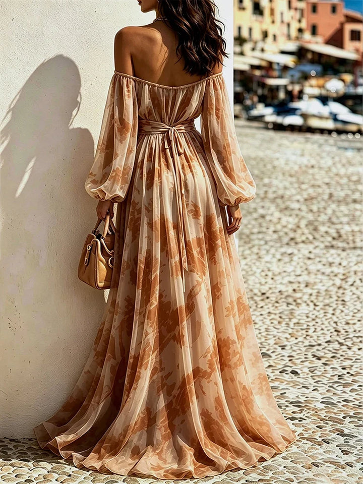 Priscilla Off Shoulder Maxi Dress