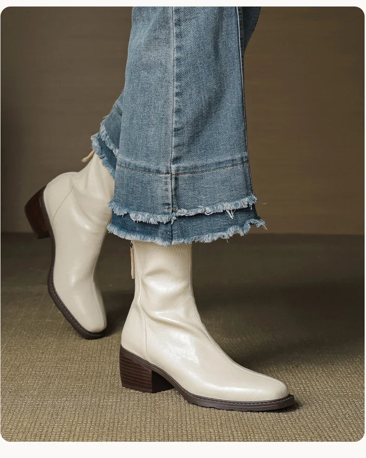 Marget Leather Ankle Boots