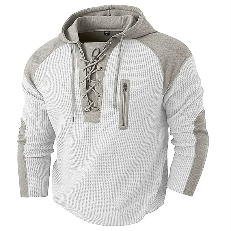 Declan Lace Up Hoodie