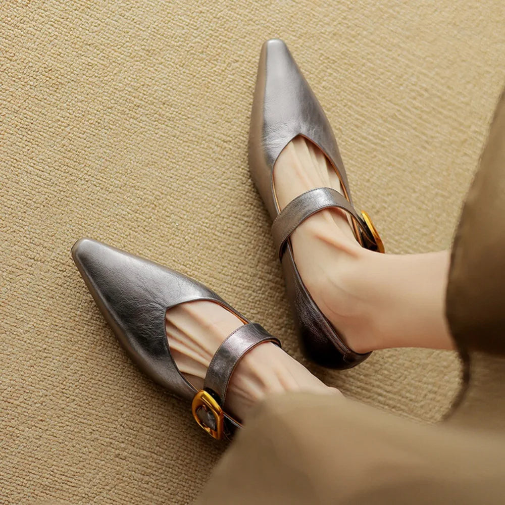 Louise Leather Pumps