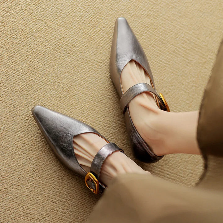 Louise Leather Pumps