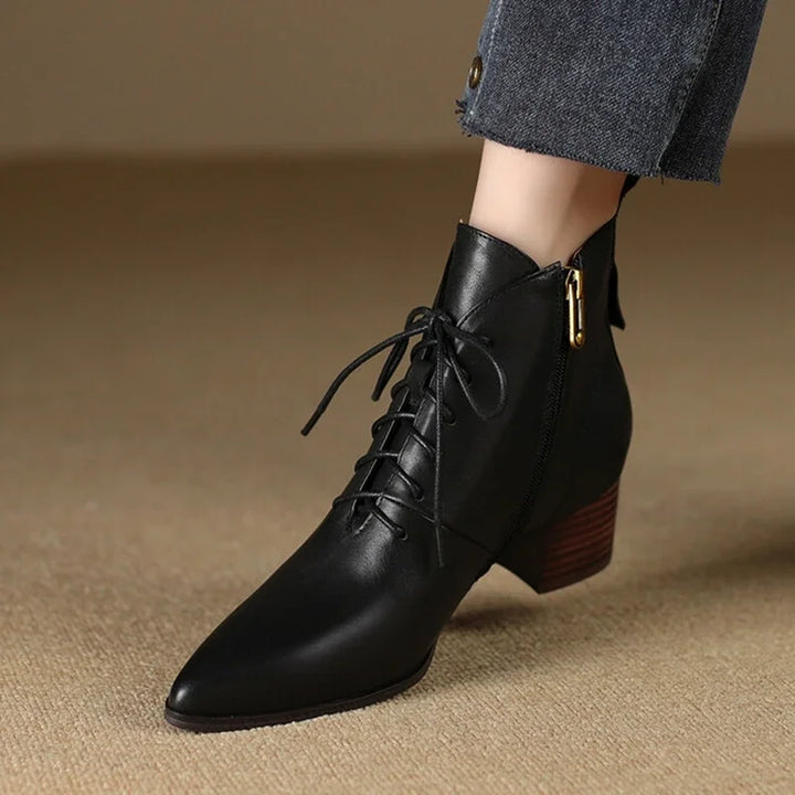 Avery Lace Up Ankle Boot