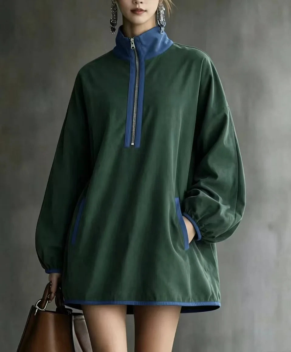 Harlan Half Zip Mini Dress