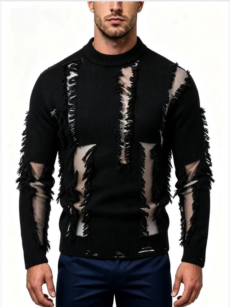 Hudson Fringe Detail Sweater