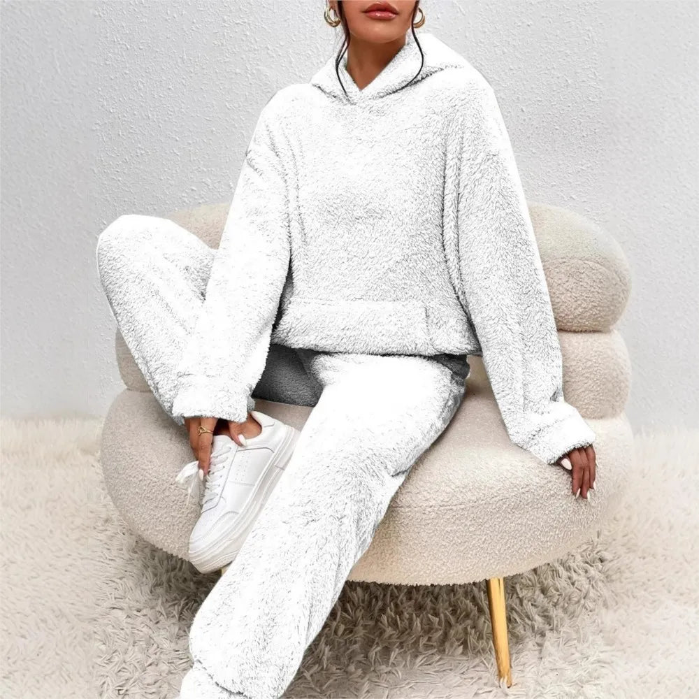 Magnolia Cozy Hooded Fleece Set