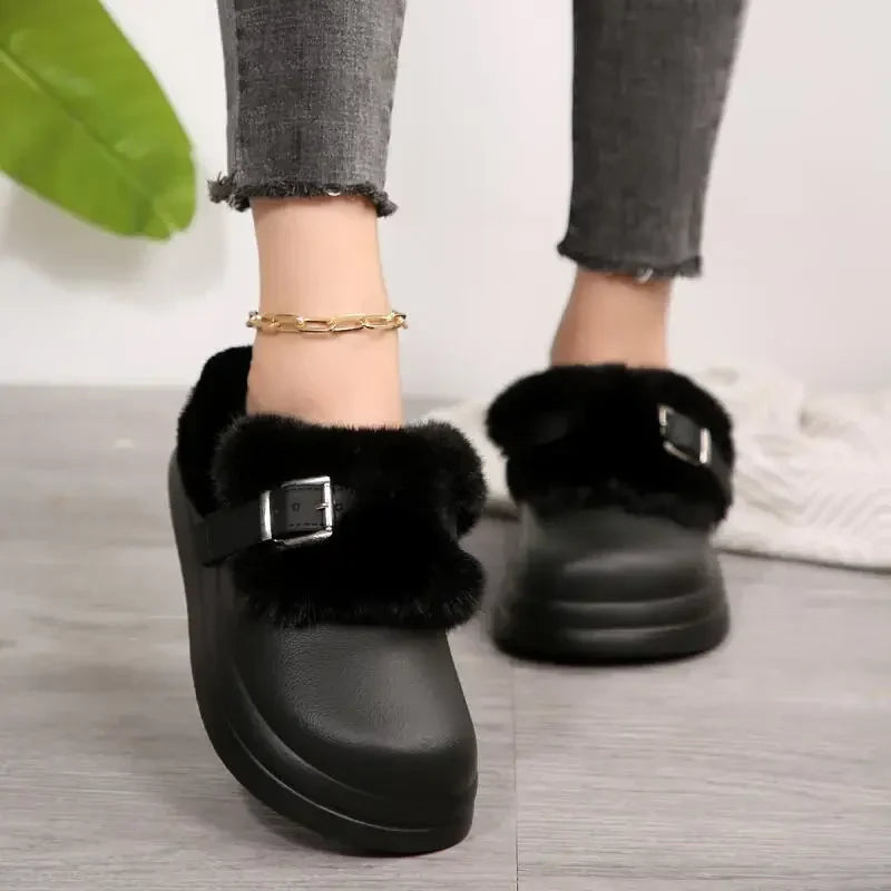 Mariela Platform Fur Clog