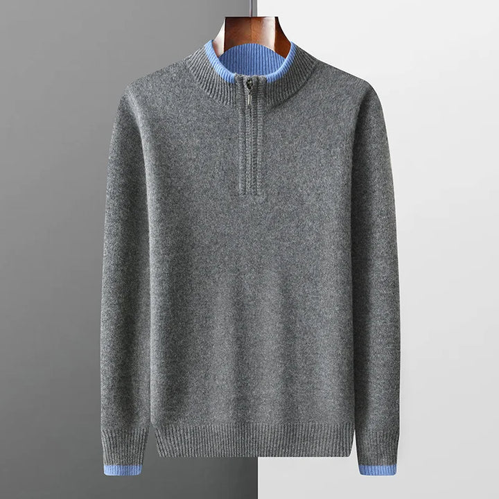 Kingston Cashmere Quarter Zip