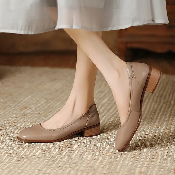 Rosaline Leather Pumps