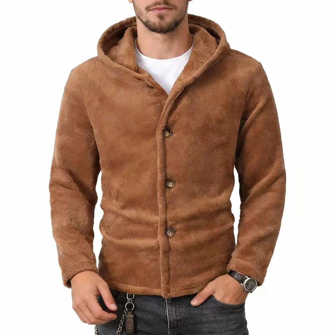 Dalton Button Front Fleece Jacket