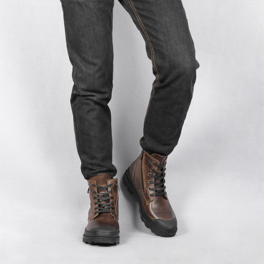Lucciano Prestige Leather Boots