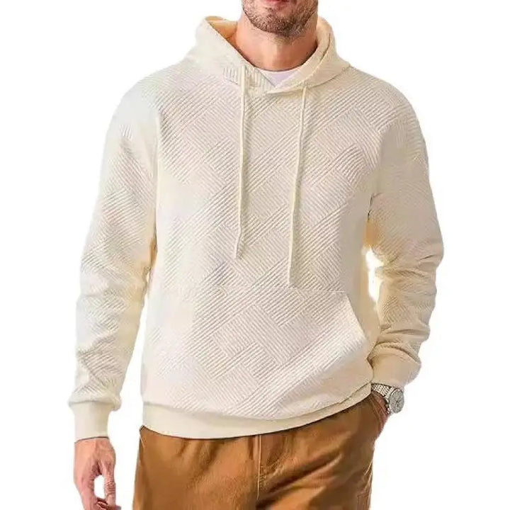 Lennox Textured Knit Hoodie
