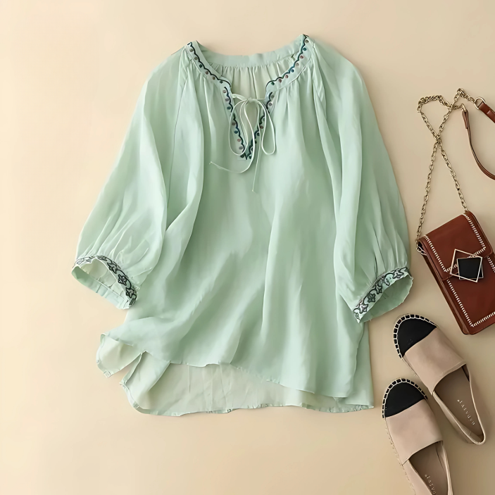 Ardene Embroidery Summer Blouse