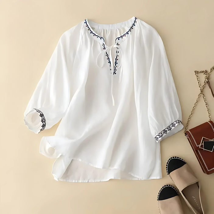 Ardene Embroidery Summer Blouse