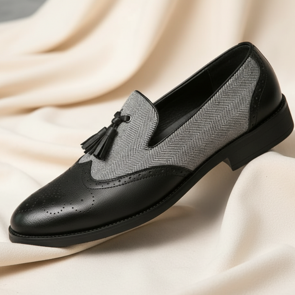 Adrian Leather Tassel Loafers