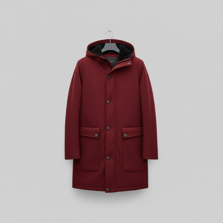 Marcello Fleece Hooded Coat