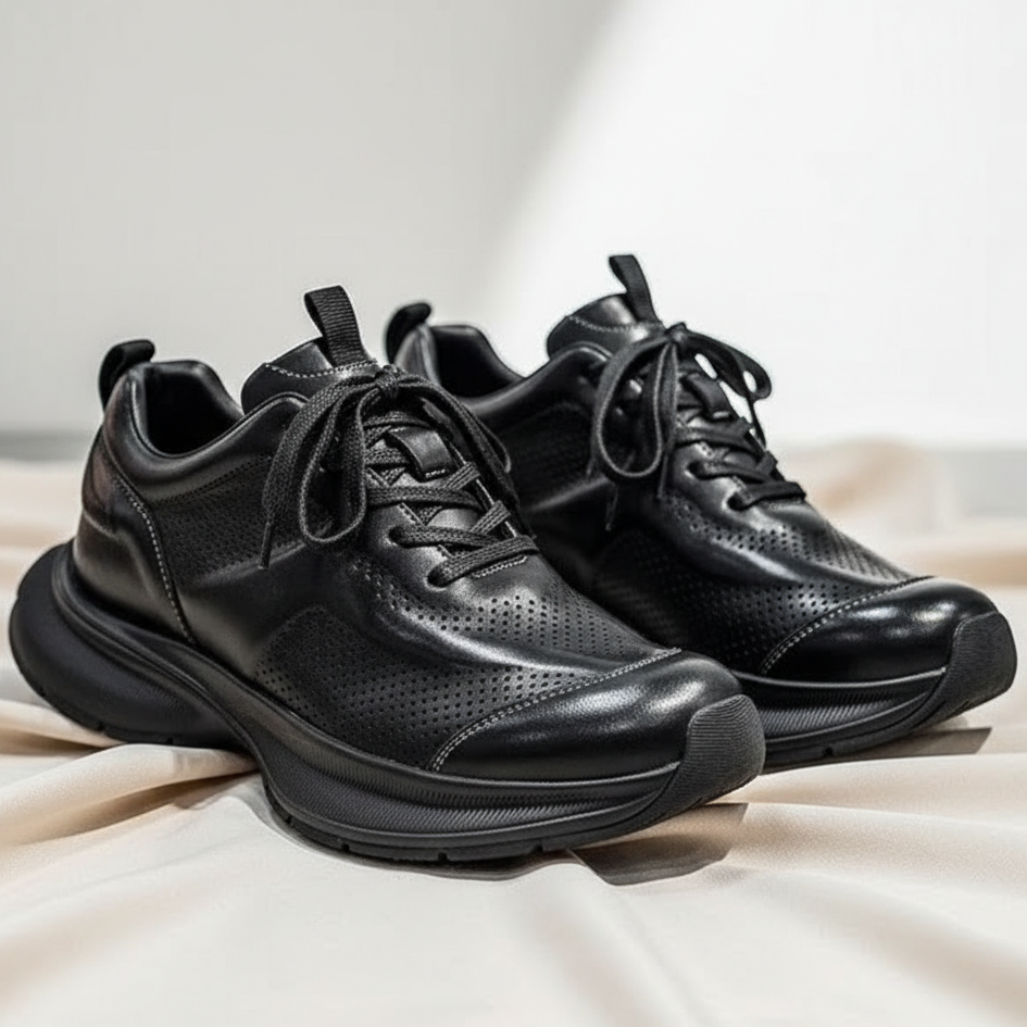 AeroDrift Leather Sneakers