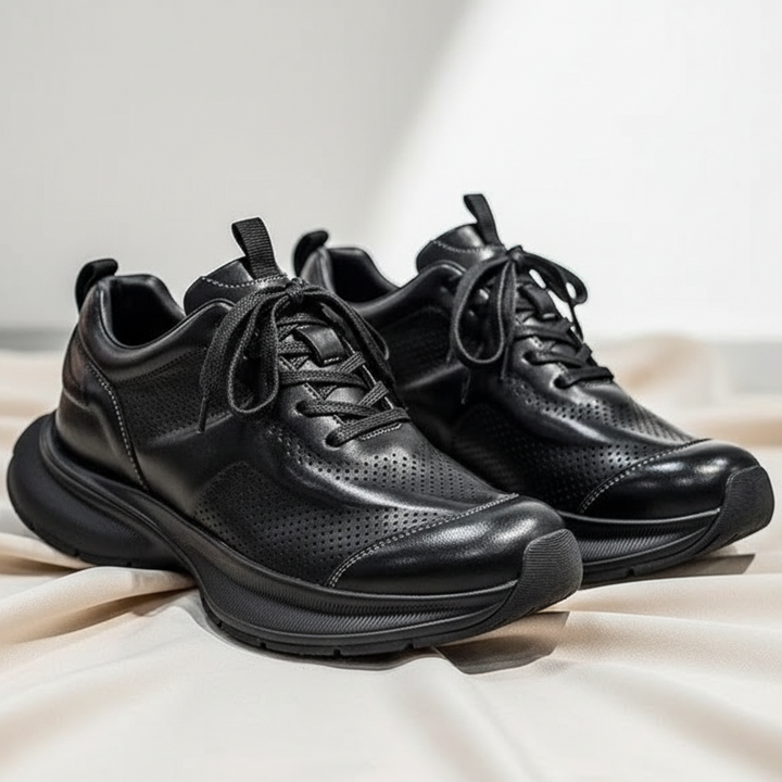 AeroDrift Leather Sneakers