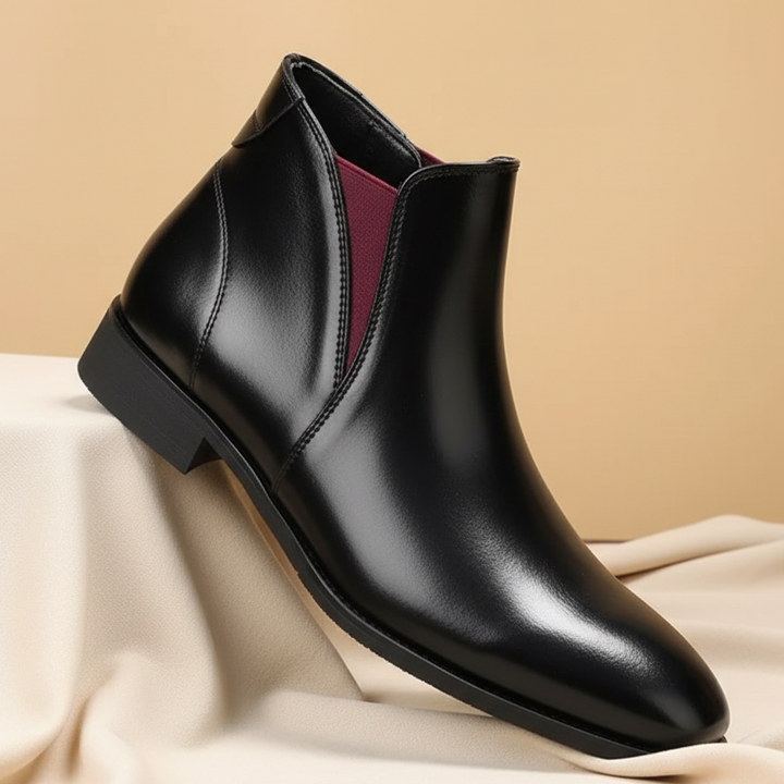 Lusano Leather Chelsea Boots