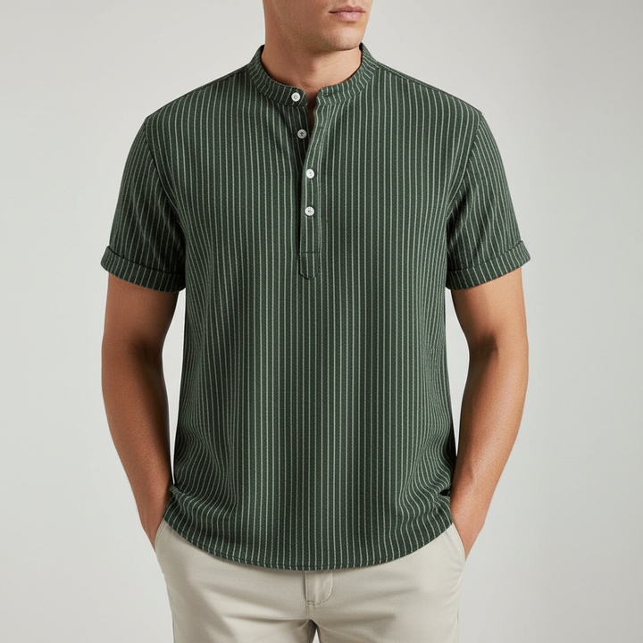 Hampton Button Up Linen Shirt
