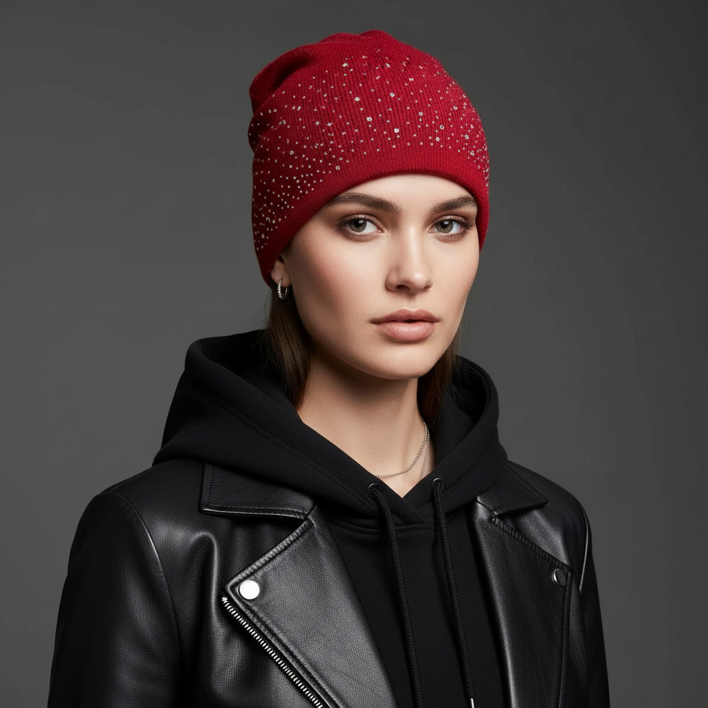 Urban Rhinestone Beanie
