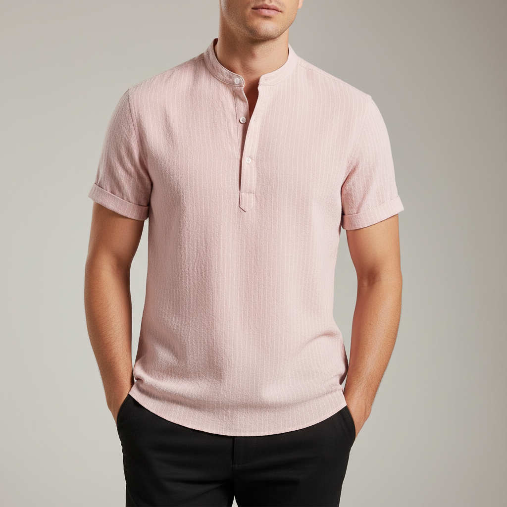 Hampton Button Up Linen Shirt