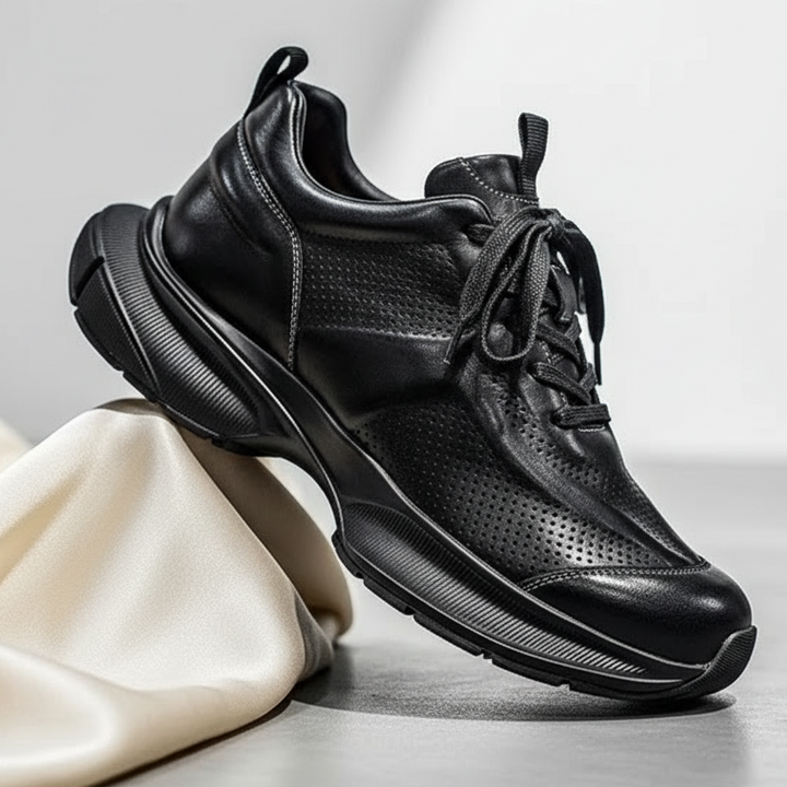 AeroDrift Leather Sneakers
