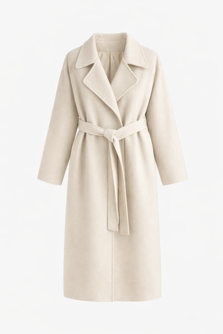 Lenora Belted Wrap Coat