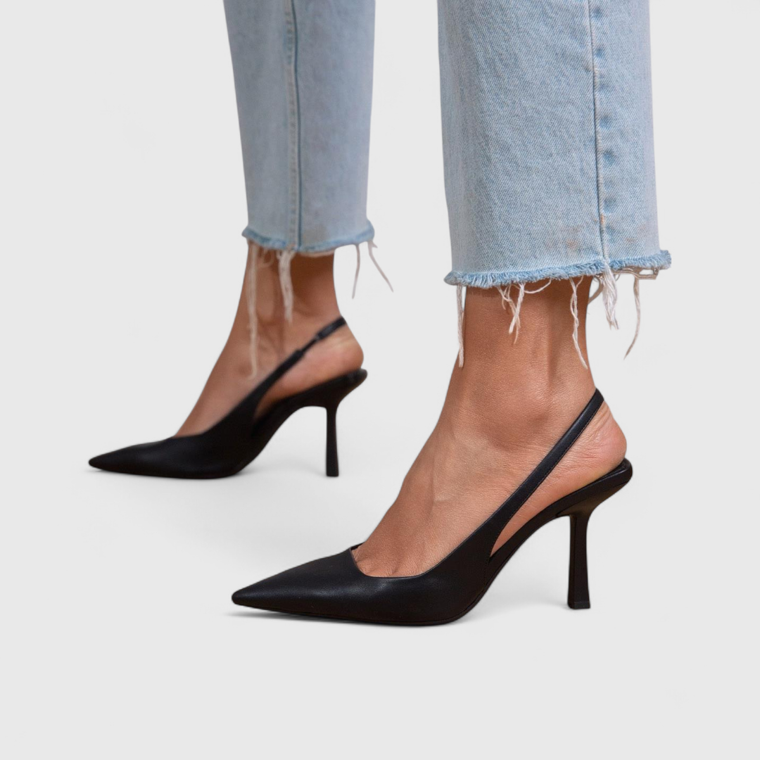 Oleander Slingback Pointed Pumps