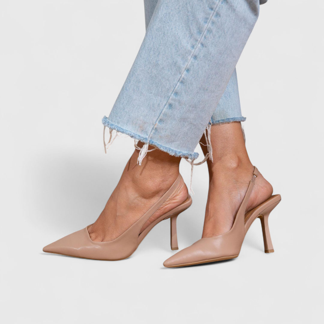 Oleander Slingback Pointed Pumps
