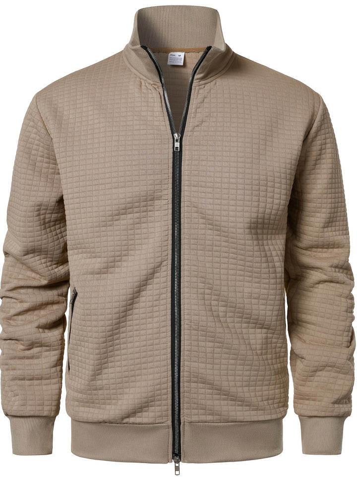 Gideon Stand-Collar Zip Jacket