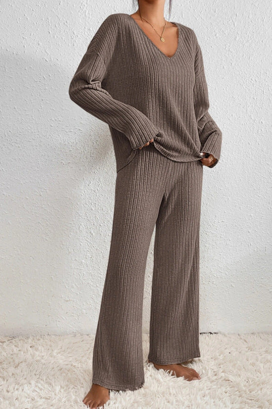 Harper Ribbed Lounge Set