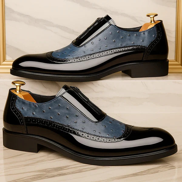 Lusso Ostrich Leather Shoes