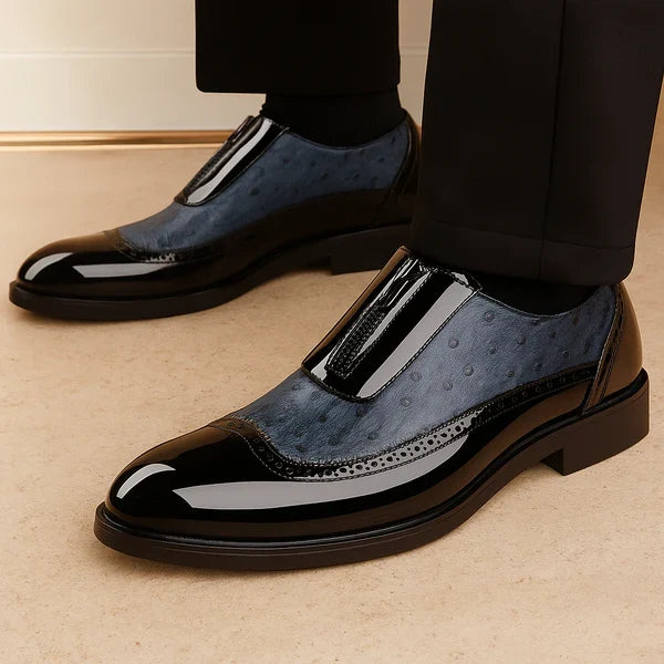 Lusso Ostrich Leather Shoes