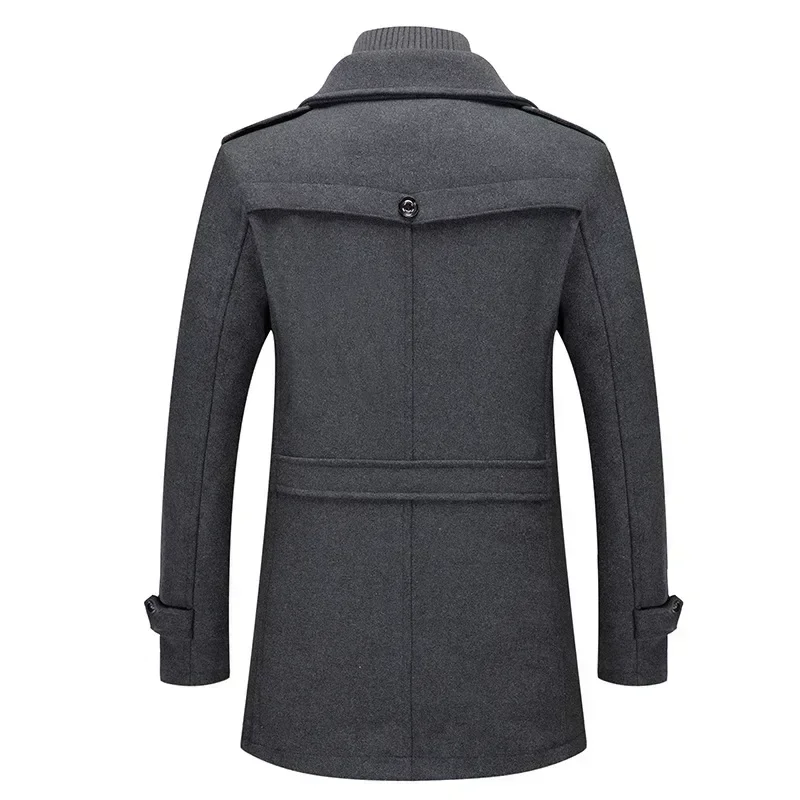 Windsor Wool Layered Coat