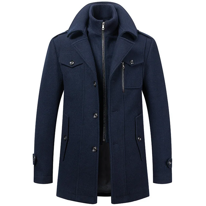 Windsor Wool Layered Coat